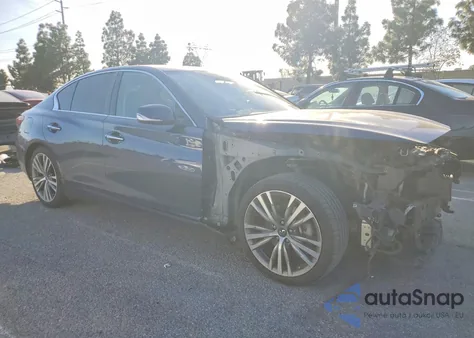 2018 Infiniti Q50 Luxe z USA, uszkodzony, nr VIN JN1EV7AP1JM357924